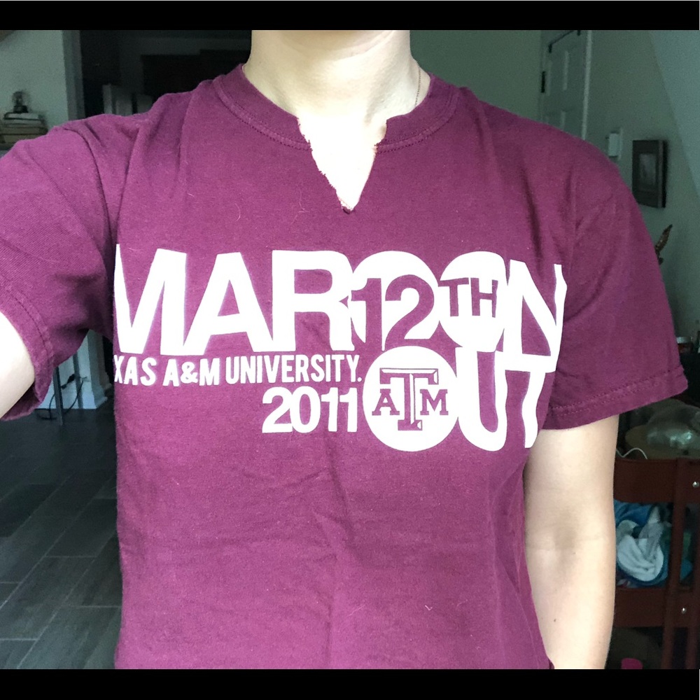 TEXAS A&M Crop Top - Picture 2 of 3